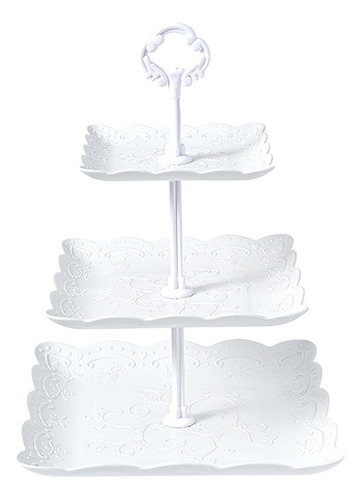 Soporte Para Cupcakes, Plato De Fruta, Centro De Mesa Con