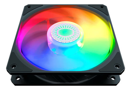 Ventilador Interno Para Cpu 12×12 Color Arcoiris Cooler Fan