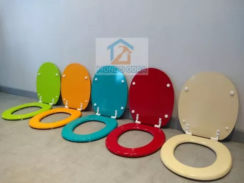 Herrajes De Plastico Interno Para Tapa De Inodoro Madera