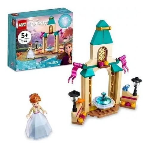 Lego Disney Frozen 43198 Pátio Do Castelo Da Anna 74 Pçs