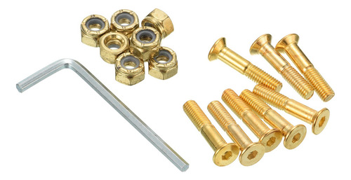 Kit Herramienta Para Monopatin Tornillo Montaje Cabeza Juego