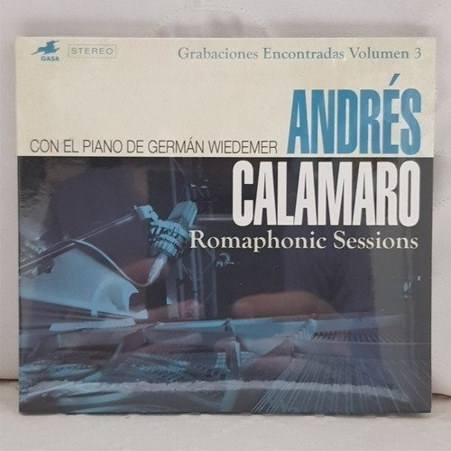 Andrés Calamaro Romaphonic Sessions Vol. 3 Cd Nuevo