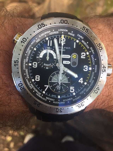 Reloj Hamilton Khaki Worldtimer