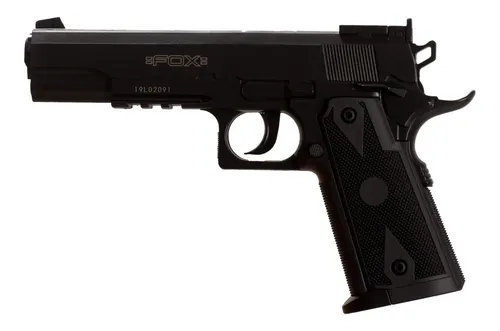 Pistola Aire Comprimido Co2 Fox Colt 1911 Replica + Kit