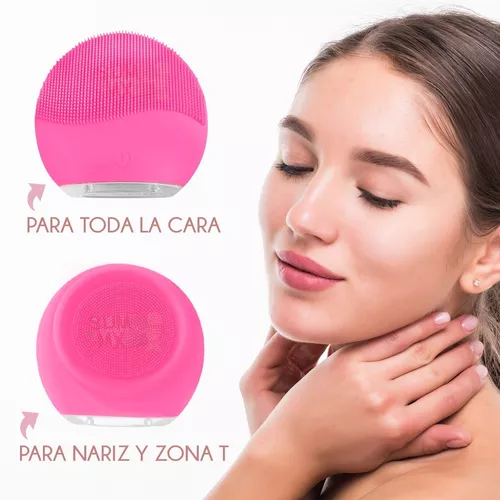 Limpiador Facial Eléctrico Recargable Cepillo Exfoliante