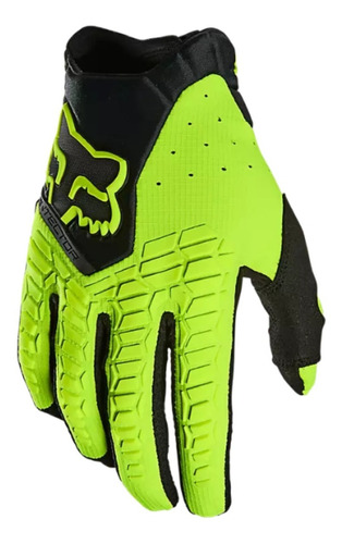 Guantes Fox Pawtector Amarillo Para Moto, Mx