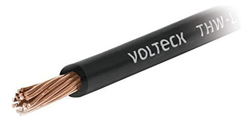 Cable Por Metro Cal. 10 De Cable Thhw-ls, Color Negro Voltec