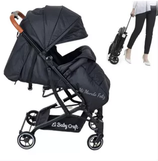 Coche De Paseo Tipo Maleta Kali Ebaby Bebe Niña Y Niño Color Gris