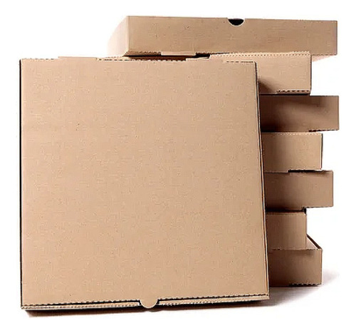 Pack Caja Para Pizza Grande X100 Und Fuertes Calidad Premium