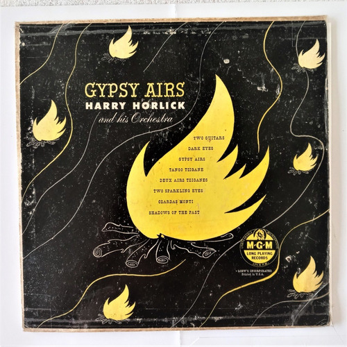 Harry Horlick And His Orchestra Lp Gypsy Airs  Lp Vinil