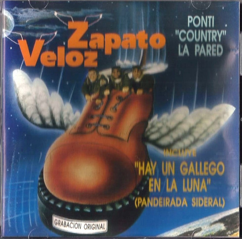 Zapato Veloz Ponti Country La Pared Cd Argentino / Kktus 