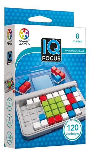 Juego De Lógica Smart Games Iq Focus Con 120 Desafíos