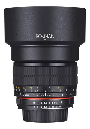 Lente Asferica Rokinon Ae85m-c 85 Mm F1.4 Para Canon Dslr