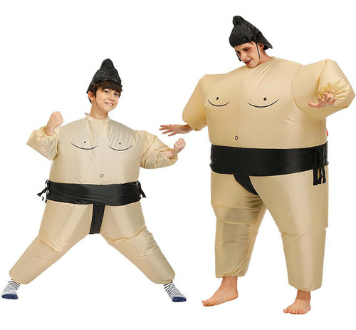 Disfraces Inflables De Sumo Para Cosplay De Halloween, Lucha