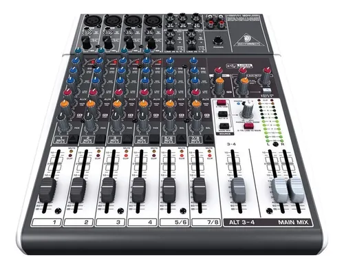 Consola De Audio Behringer Xenyx X1204 Usb 12 Canales