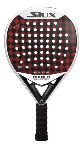 Pala De Padel Siux Sanyo Diablo Revolution Pro 3 2024 Color Plateado