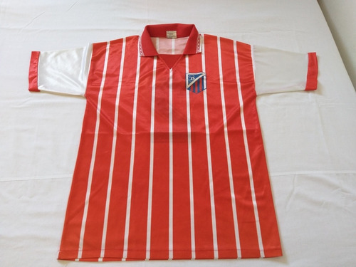 Camisa Do Atlético De Madrid Da Espanha Retro
