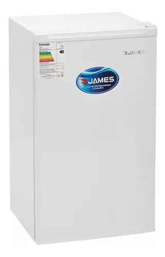 Imagen 1 de 4 de Refrigerador James J 90 K Blanco Frigobar- Vía Confort