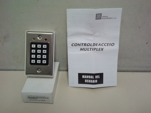 Teclado Control De Acceso Multiplex