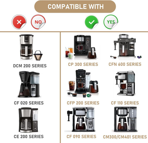 12 Taza De Cafetera De Cafetería Compatible Con Cafetera