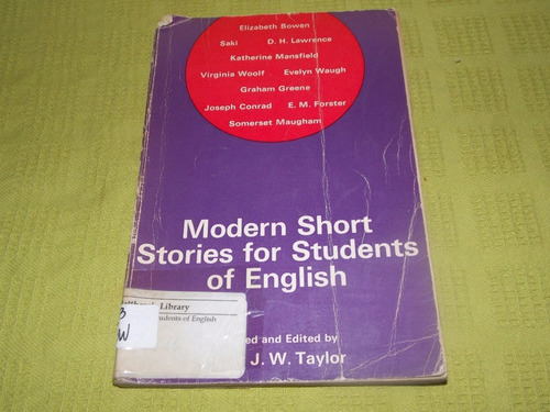 Modern Short Stories For Students Of English - J. W. Taylor