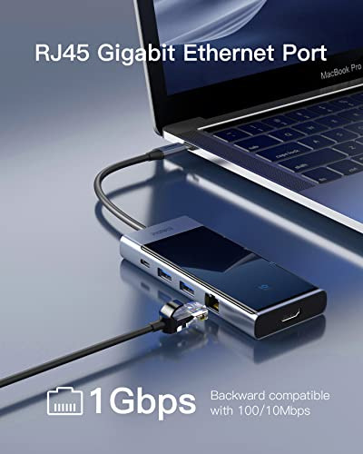 Inateck Usb 3.2 Gen 2 Speed, Hub Usb C Con 8 Puertos, Hb2023
