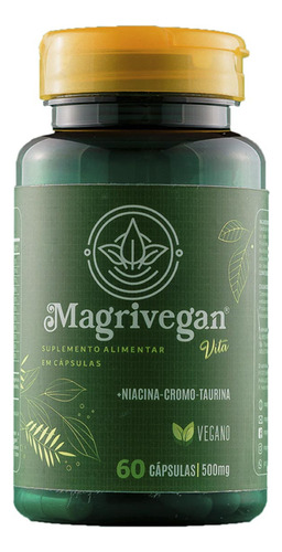Magrivegan Vita 60 Cápsulas - Emagrecedor Natural E Saudável
