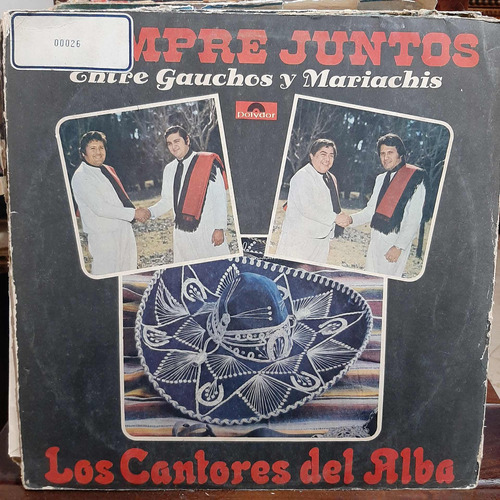 Vinilo Los Cantores Del Alba Entre Gauchos Y Mariachis F5