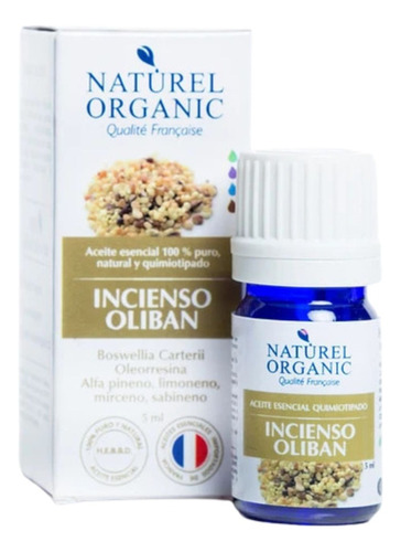 Aceite Esencial Incienso Oliban Naturel Organic Frankincense
