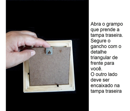Kit 12 Molduras 6-10x15 + 4-13x18 + 2-20x25 Com Vidro Cor Branco