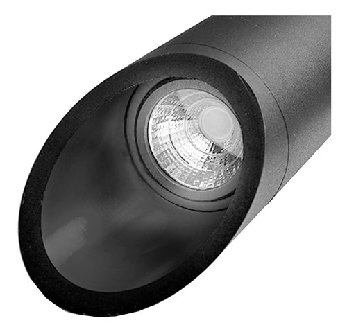 Imagem 2 de 4 de Plafon Sobrepor Niágara Para Lâmpada Dicroica Preto / Cobre
