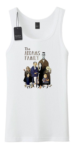 Musculosa Hombre Locos Adams Dibujo Art Logo Imagen - Psla4