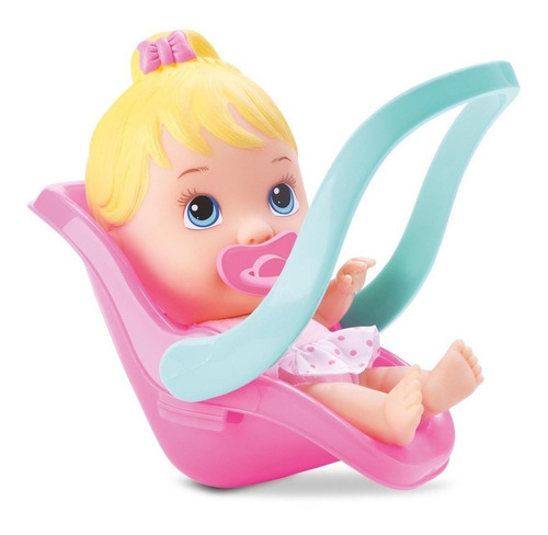 Imagem 2 de 3 de Little Dolls Bebê Conforto 2 em 1 Divertoys 681