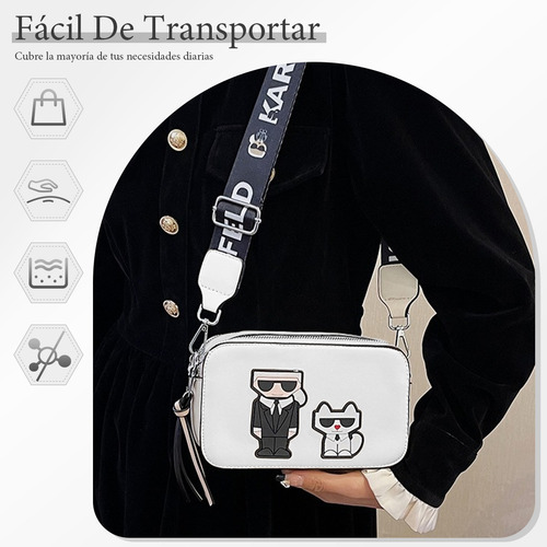 Nuhexry Bolso De Mujer Hombro De Cuero De Lujo De Modabandolera Cuadrado Con De Corazón Blanco-forma De Corazon