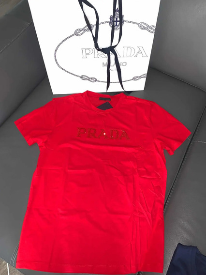 Negra corta de Playeras para Hombre de Prada | FASHIOLA.mx