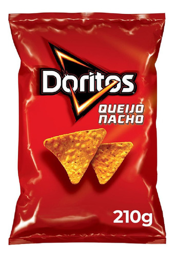 Salgadinho De Milho Queijo Nacho Pacote 210g Doritos