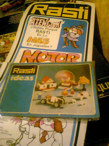 Propaganda Rasti Orig. + Catalogo Ideas Juguetería Retro Kxz (Usado)