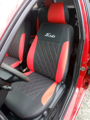 Capas De Couro Sintético Carro Tuning Ford New Fiesta 