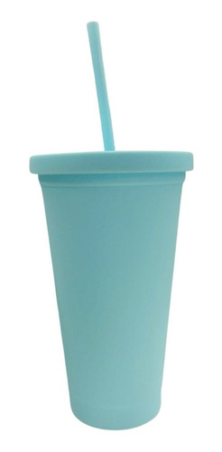 Vaso Reutilizable 470ml Tapa Sorbete Colores Pastel Lisos