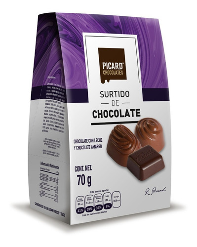 Choc. Piramide  Choc. Stdo. 12/70 Gr Picard