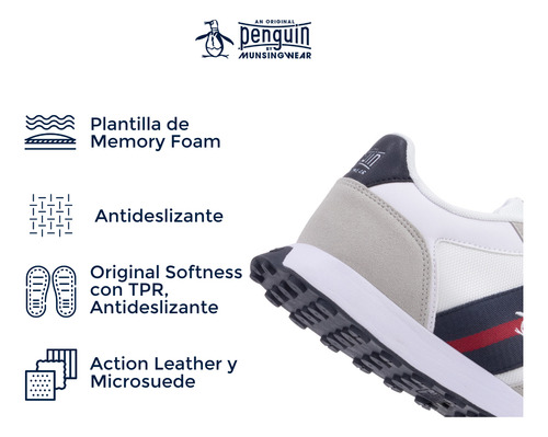 Tenis Original Penguin Style Gareth De Caballero