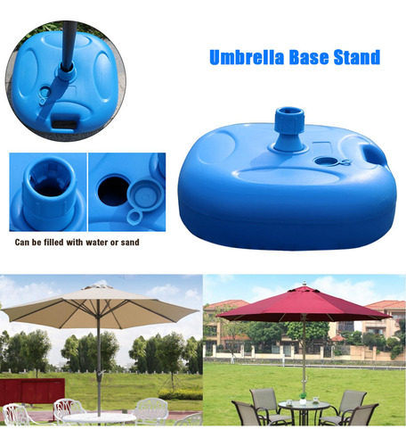 Soporte De Base De 22-32cm Poste Arena De Agua Llena Para