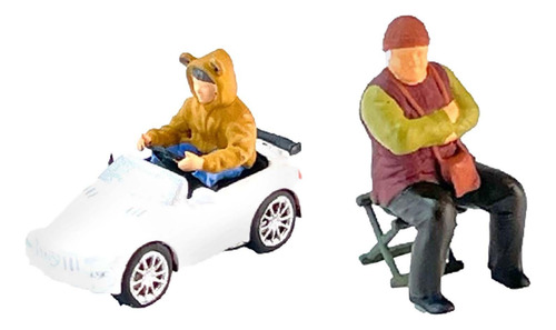 Figuras A Escala 1/64, Escena De Niñera Para Diseño De