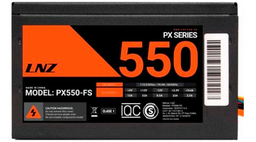 Imagen 2 de 3 de Outlet Fuente 550w Lnz Px550-fs