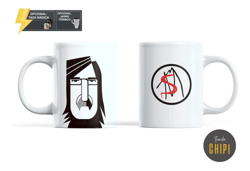 Taza Ceramica Charly Garcia Say No More