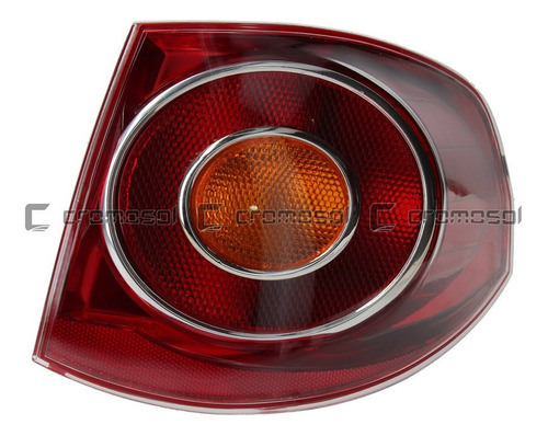 Faro Tras Vw Suran G1 06/10 Exterior Base Roja Derecho Imp-