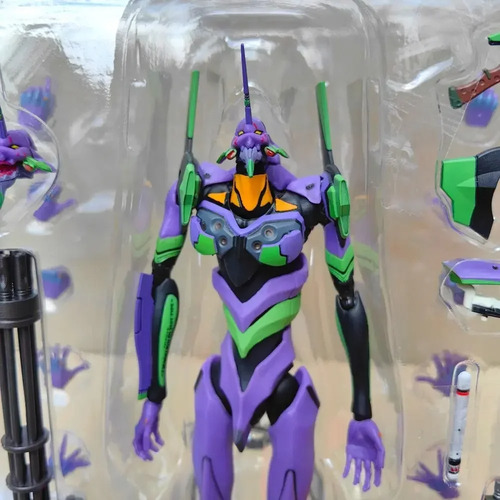 B Figuras De Acción Eva Evangelion Test Type Eva-01 De Mafex