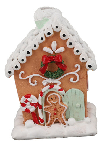 Mesa Clássica De Resina Requintada Christmas Gingerbread Hou