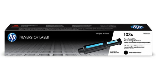 Kit De Recarga De Tóner Laser 103a Negro Hp