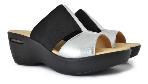 Sandalia Mujer Zueco Briganti Zapato Premium - Mcsu48016
